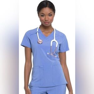 Dickies EDS Essentials Scrubs  Tops w/Four-Way Stretch and Moisture Wicking 6X